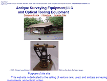 Tablet Screenshot of antiquesurveying.com